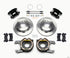 Wilwood D154 P/S Park Brake Kit Jeep Dana 35 2.56 Off 5-lug w/ lines