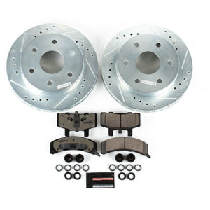 Power Stop 99-00 Cadillac Escalade Front Z36 Truck & Tow Brake Kit