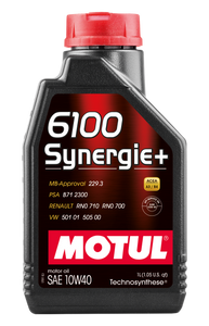 Motul 1L Technosynthese Engine Oil 6100 SYNERGIE+ 10W40 - 1L