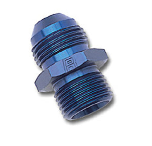 Russell Performance -6 AN Flare to 12mm x 1.5 Metric Thread Adapter (Blue)