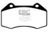 EBC 07-08 Chevrolet Cobalt 2.0 Supercharged (SS) Greenstuff Front Brake Pads