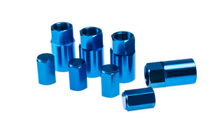 Wheel Mate Aluminum TPMS Valve Stem Cover - Blue Anodize