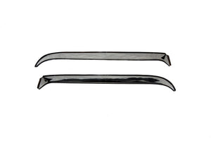 AVS 62-74 Volkswagen Fastback Ventshade Window Deflectors 2pc - Stainless