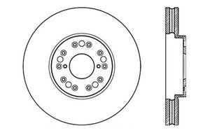 StopTech 93-05 Lexus GS 300/350/400/430/450H / 00-05 IS250/300/350 Front Left Drilled Rotor