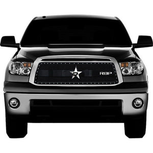 RBP RX-3 Series Studded Frame 1pc. Grille 10-13 Toyota Tundra (Except Limited) - Black