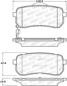 StopTech Street Brake Pads - Front