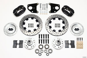 Wilwood Forged Dynalite Front Kit 12.19in Drilled 62-72 CDP B & E Body-Drum