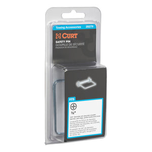 Curt 3/8in Safety Pin (2-3/4in Pin Length Packaged)