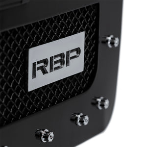 RBP RX-3 Midnight Edition Black LED Bar Grille (Studded) 14-15 Chevy Silverado 1500