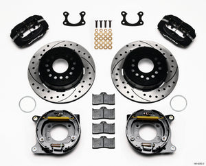 Wilwood Forged Dynalite P/S Park Brake Kit Drilled Small Ford 2.50in Offset