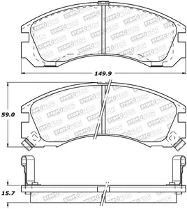 StopTech Street Brake Pads - Front