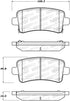 StopTech Street Brake Pads - Rear