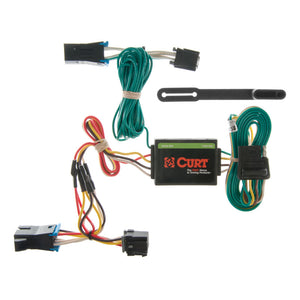 Curt 96-99 Chevrolet Express 3500 Custom Wiring Harness (4-Way Flat Output)