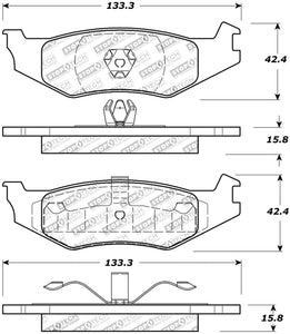 StopTech Street Touring Brake Pads