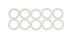 Russell Performance -10 AN PTFE Washers