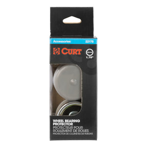 Curt 1.78in Bearing Protectors & Covers (2-Pack)