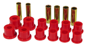 Prothane 82-96 Ford Rear Spring & Shackle Bushings - Red