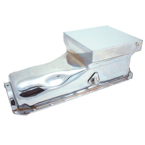 Spectre BB Chevy Oil Pan w/6 Qt. Capacity - Chrome