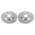 Power Stop 17-19 Buick LaCrosse Front Evolution Drilled & Slotted Rotors - Pair