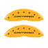 MGP 4 Caliper Covers Engraved Front Camaro Rear Gen 4/Ss Yellow Finish Black Char 1998 Chevy Camaro