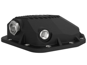 aFe Street Series Rear Differential Cover Black w/Machined Fins 20+ Jeep Gladiator JT (Dana M220)