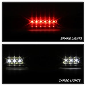 xTune 15-17 Ford F-150 (Not LED Brake/BLIS Tail Compat.)LED 3RD Brake Lght Blk BKL-JH-FF15015-LED-BK