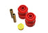 Energy Suspension 93-99 VW Cabrio/Golf III/GTI/Jetta III Red Rear End Axle Beam Bushing Set