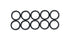 Vibrant -16AN Rubber O-Rings - Pack of 10