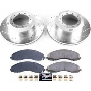 Power Stop 17-22 Ford F-550 Super Duty Rear Z23 Evolution Brake Kit