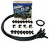 Moroso Universal Ignition Wire Set - Ultra 40 - Unsleeved - 135 Degree - Black