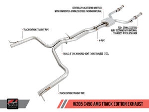 AWE Tuning Mercedes-Benz W205 C450 AMG / C400 Track Edition Exhaust