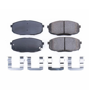 Power Stop 09-12 Hyundai Elantra Front Z17 Evolution Ceramic Brake Pads w/Hardware