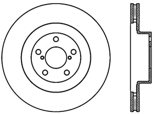 StopTech Power Slot 02-10 WRX CRYO Front Right Rotor *Special Order 3-6 weeks No Cancellations*