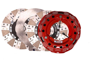 McLeod SFT 2000 Ford Mod Motor - 8 Bolt Crank - 1-1/8in x 26 Spline - 164T Flywheel Twin Clutch Kit