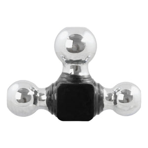 Curt Multi-Ball Mount (2in Hollow Shank 1-7/8in 2in & 2-5/16in Chrome Balls)