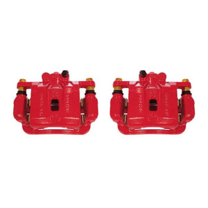 Power Stop 10-16 Hyundai Genesis Coupe Rear Red Calipers w/Brackets - Pair