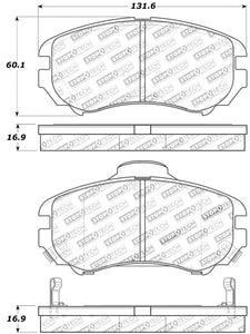 StopTech Street Touring Brake Pads