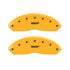 MGP 4 Caliper Covers Engraved Front & Rear MGP Yellow Finish Black Characters 2003 Ford F-150