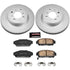 Power Stop 94-01 Acura Integra Front Z17 Evolution Geomet Coated Brake Kit