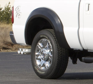 Lund 11-16 Ford F-250 Ex-Extrawide Style Smooth Elite Series Fender Flares - Black (2 Pc.)