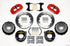 Wilwood Narrow Superlite 4R Rear P-Brk Kit 12.88in Red Chevy C-10 2.42 Offset 5-lug
