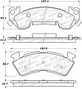 StopTech Street Brake Pads - Rear