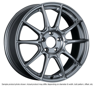 SSR GTX01 17x8 5x100 45mm Offset Dark Silver Wheel