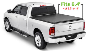 Tonno Pro 02-19 Dodge RAM 1500 6.4ft Fleetside Hard Fold Tonneau Cover