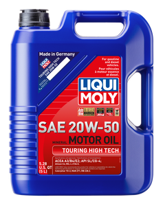 LIQUI MOLY 5L Touring High Tech Motor Oil SAE 20W50