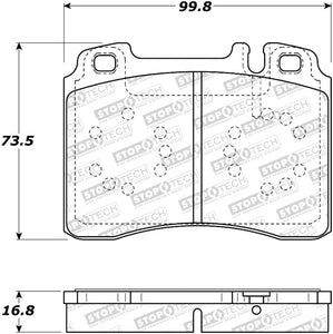 StopTech Street Brake Pads - Front