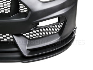 Anderson Composites 15-16 Ford Mustang GT350 Style Fiberglass Front Bumper w/ Front Lip