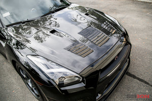 Seibon 09-12 Nissan GTR R35 GTII-Style Carbon Fiber Hood