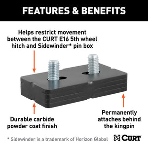 Curt E16 5th Wheel Wedge Kit