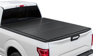 Access 2022+ Nissan Frontier 5ft Bed (w/ or w/o utili-track) LOMAX Trifold Bed Cover - Matte Black